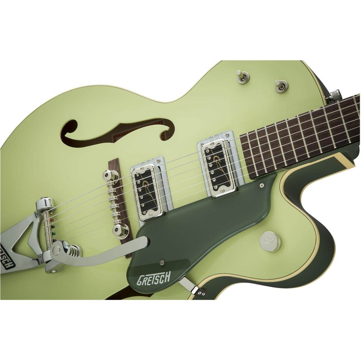 Gretsch G6118T Vintage Select Edition '60 Anniversary Guitar, 2-Tone Smoke Green