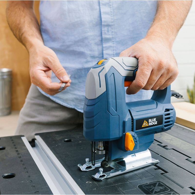 Blue Ridge Tools 5pc Jigsaw Wood Cutting Blades Power Saws