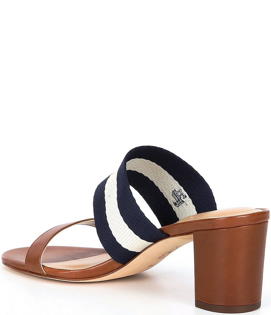 Lauren Ralph Lauren Whitfield Block Heel Dress Mules