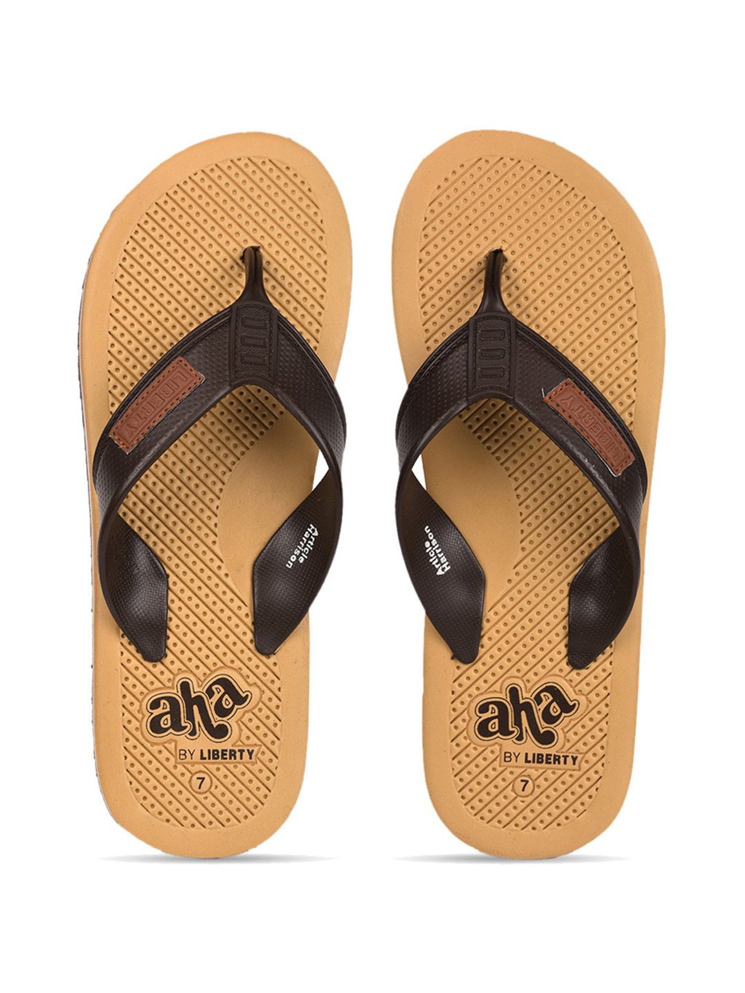 Aha by Liberty Men's HARRISON Brown Flip Flops