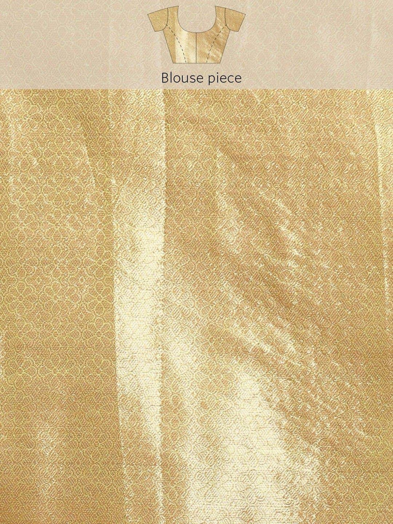 Silk Land Pink & Green Woven Saree With Unstitched Blouse