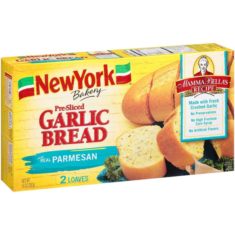 New York Bakery Frozen Breadsticks with Garlic - 10oz