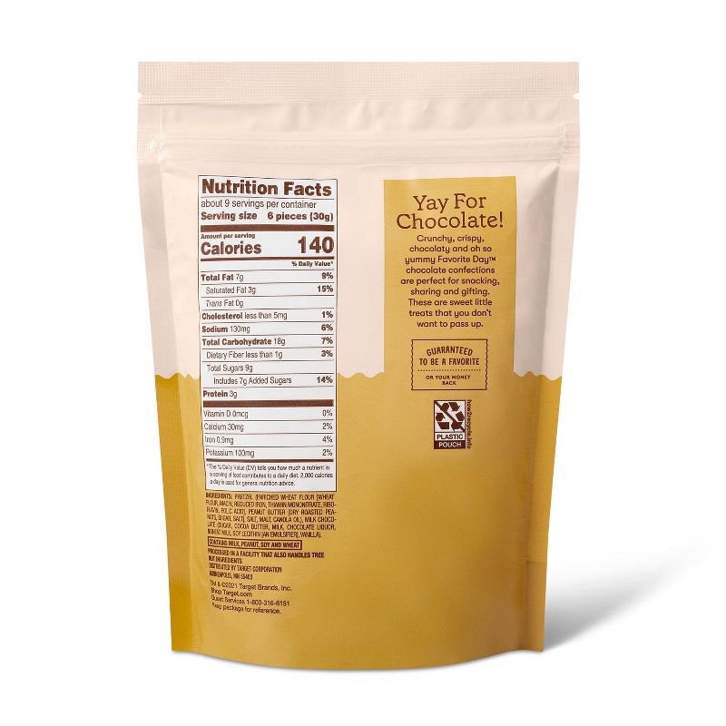 Milk Chocolate-Covered Peanut Butter Pretzel Nuggets - 9oz - Favorite Day™