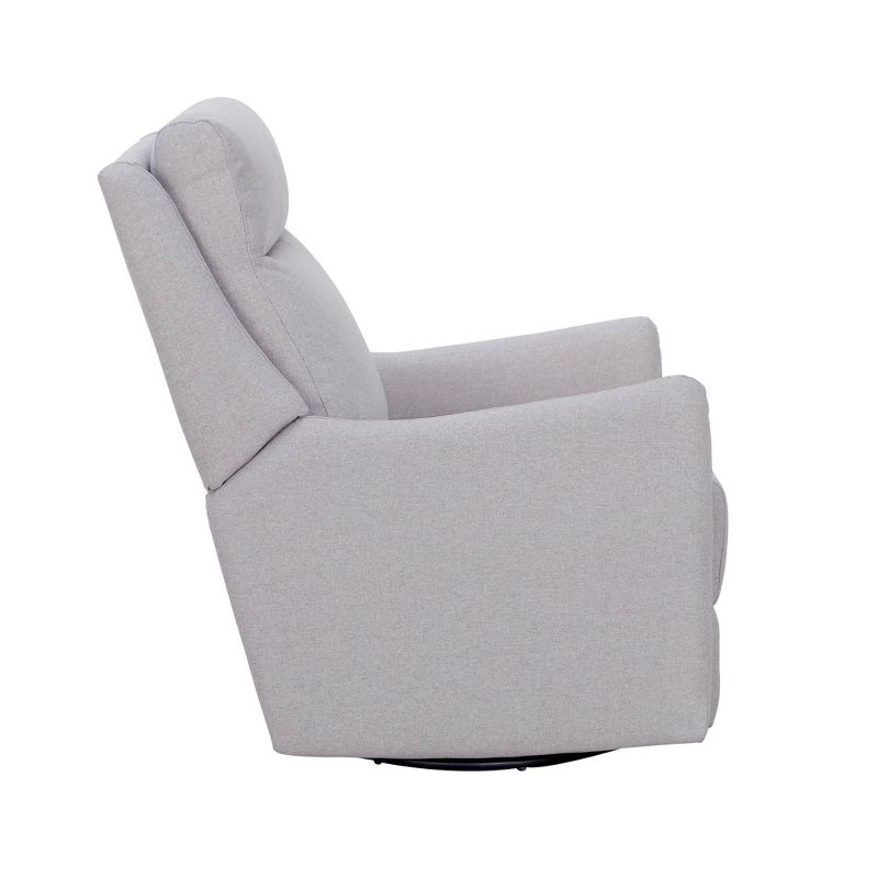 Karla Dubois Pasadena Swivel Accent Chair - Gray