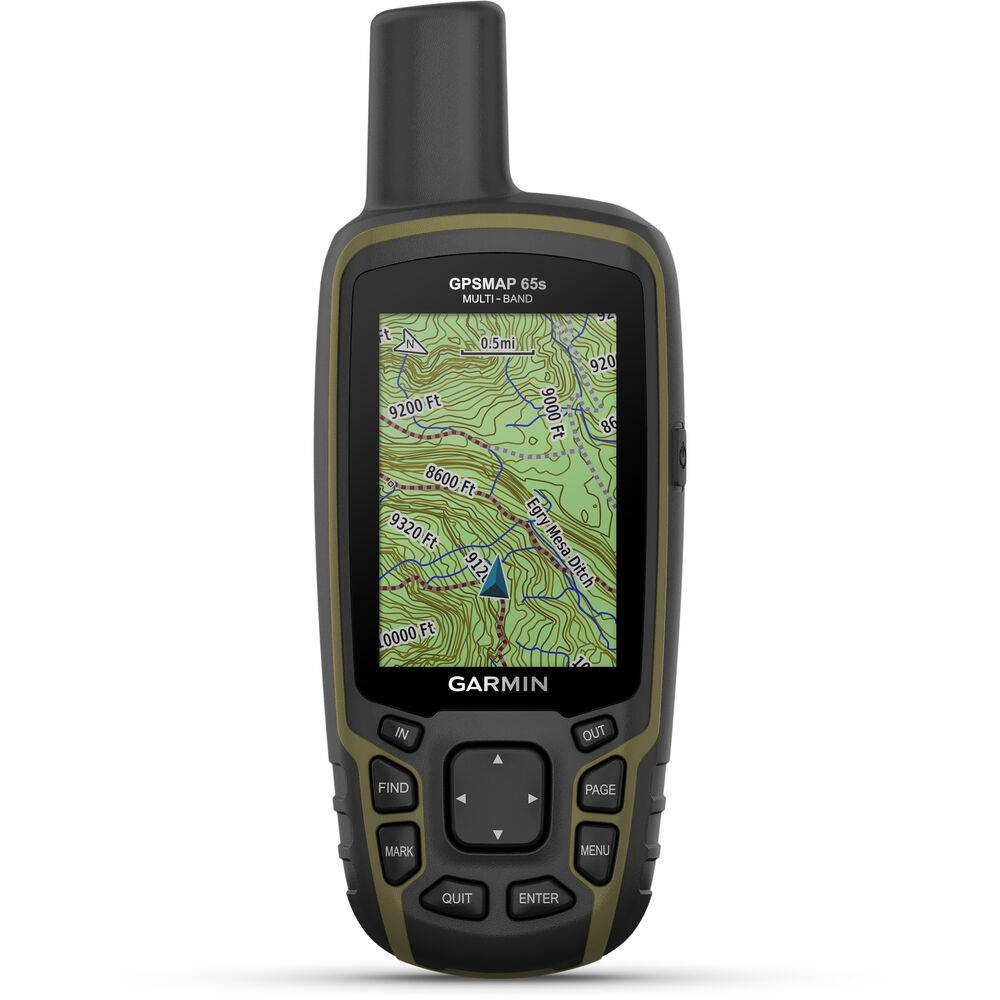 Garmin GPSMAP 65s, Multi-Band/Multi-GNSS Handheld with Sensors