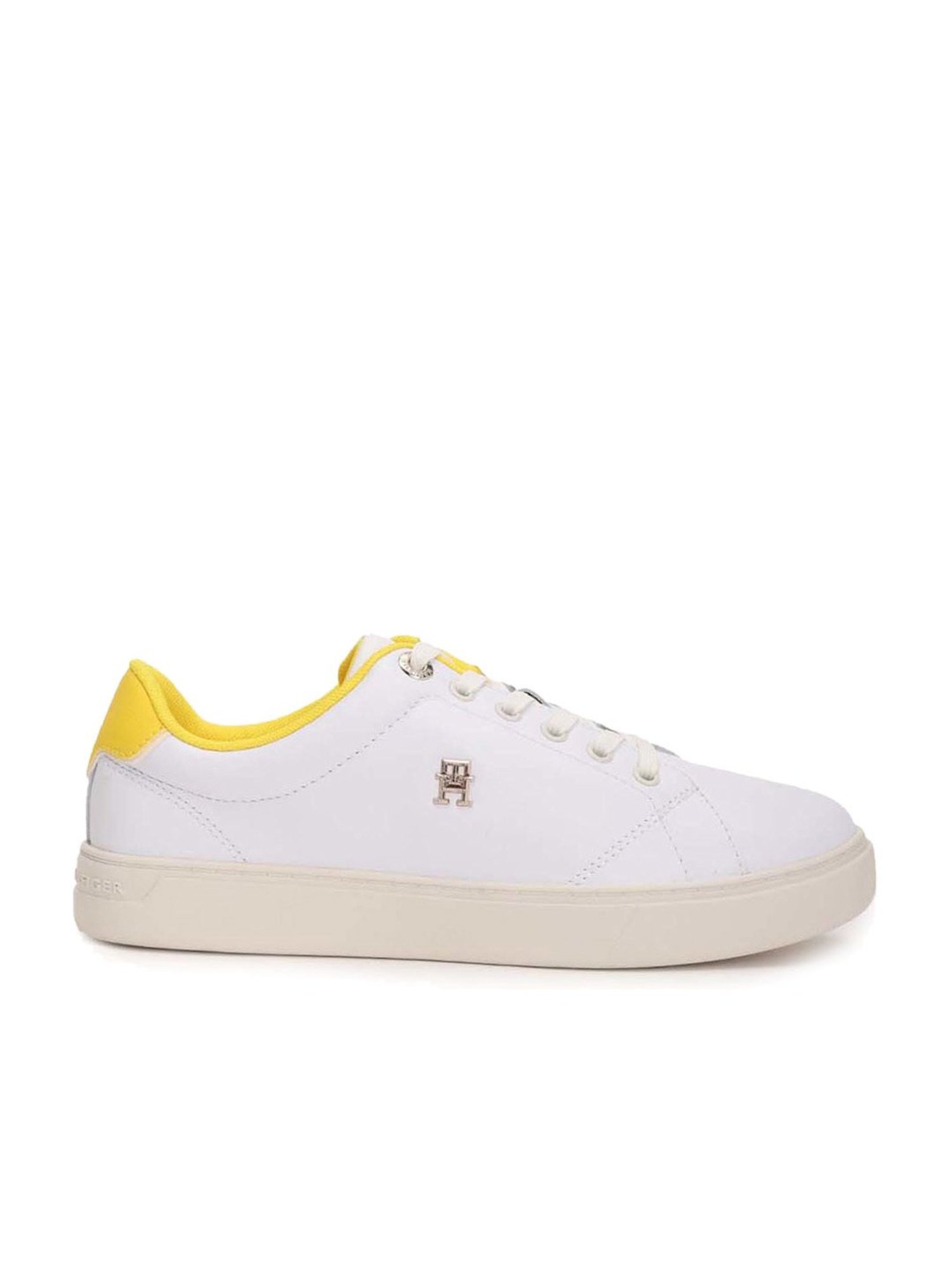 Tommy Hilfiger Women's White Casual Sneakers
