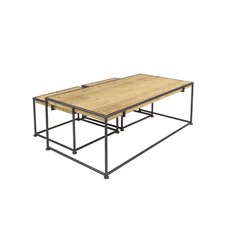 Manteo 70" Rectangular Outdoor Patio Fire Pit Table Light Gray - Modway