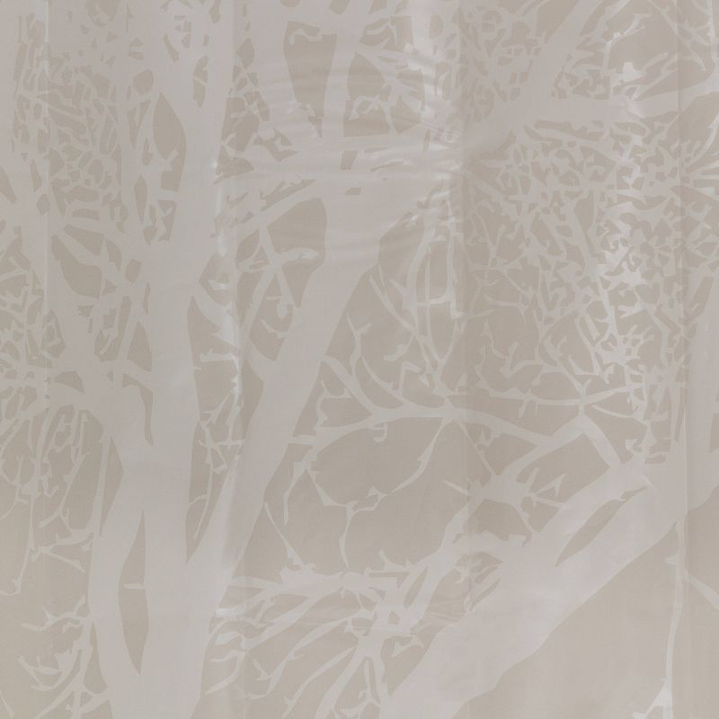 Tree EVA Shower Curtain - Pearl