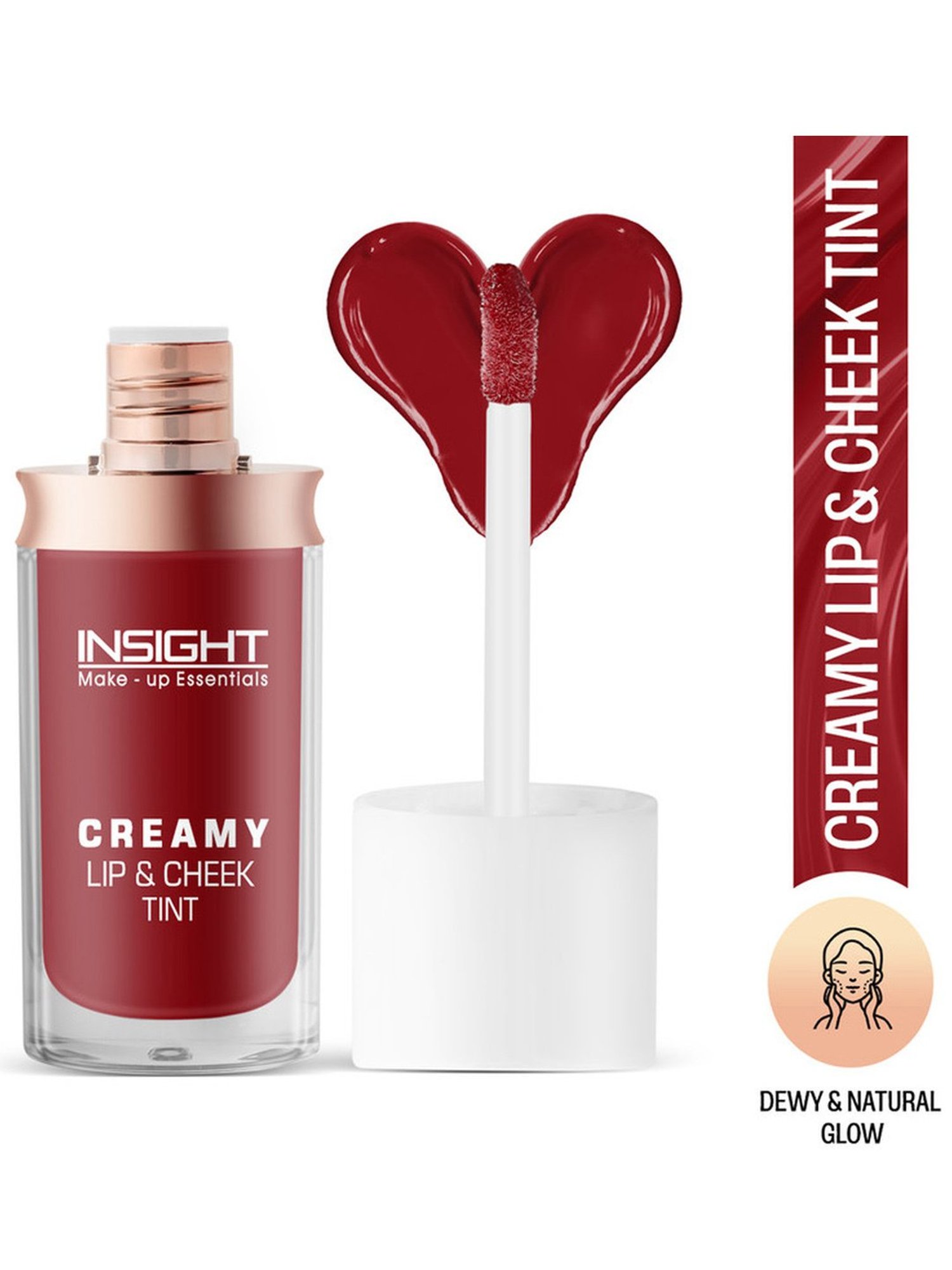 Insight Cosmetics Creamy Lip & Cheek Tint 04 Cherry Blossom - 7.5 gm