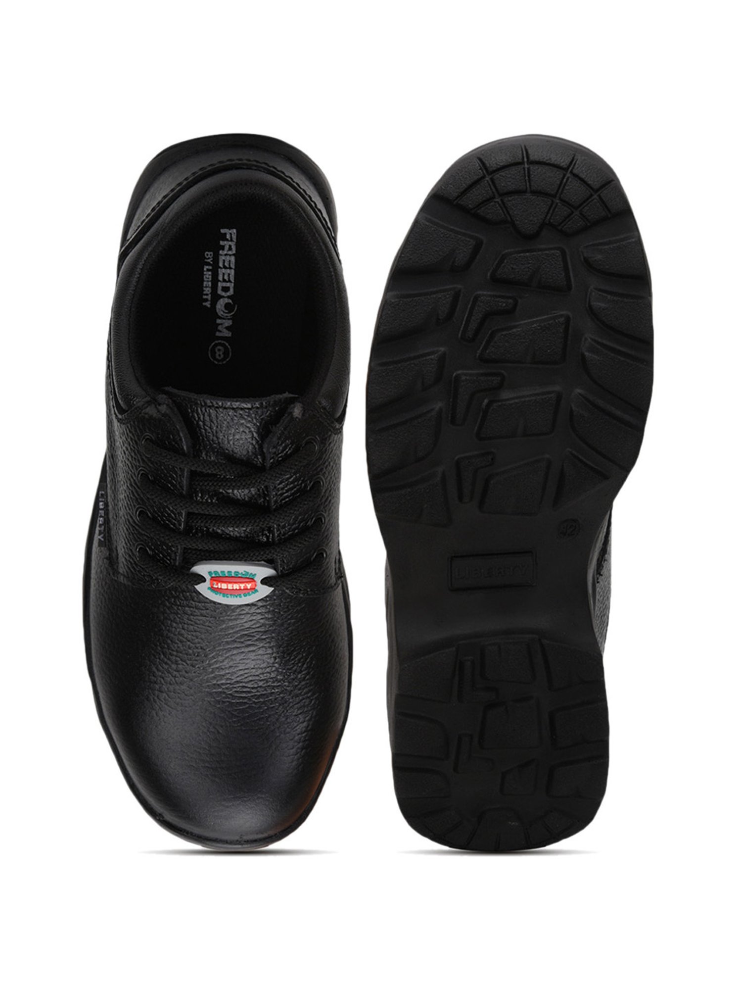 Freedom By Liberty Men's Black Derby Shoes