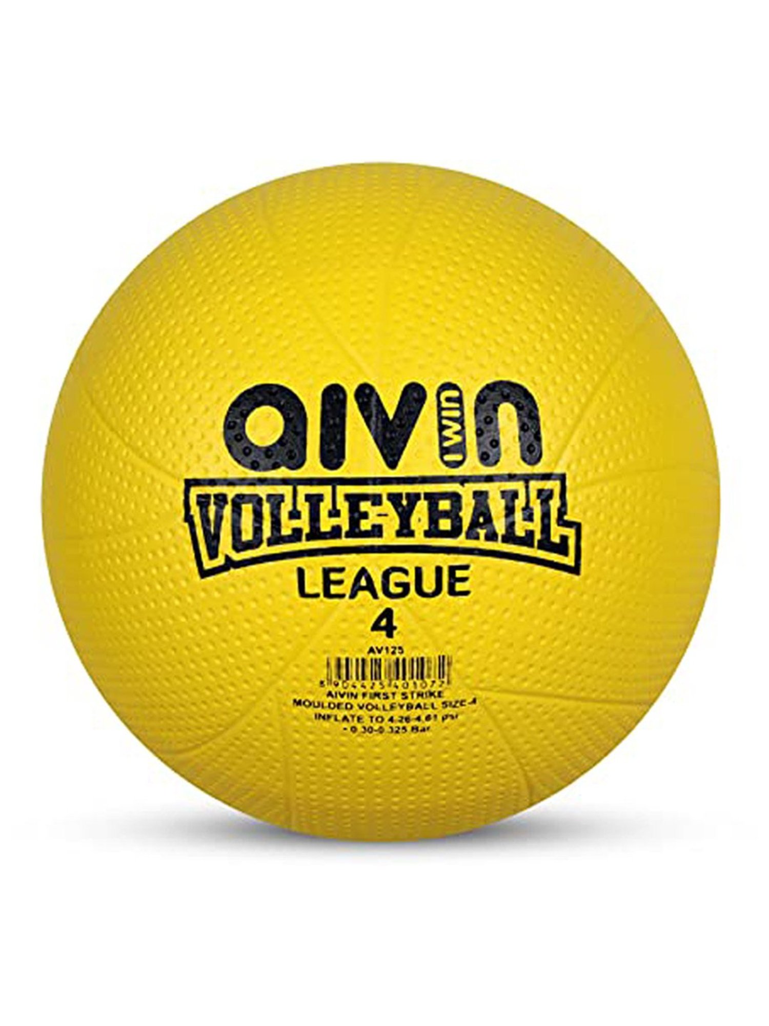 AIVIN Firststrike League Volleyball (Yellow) Size - 4