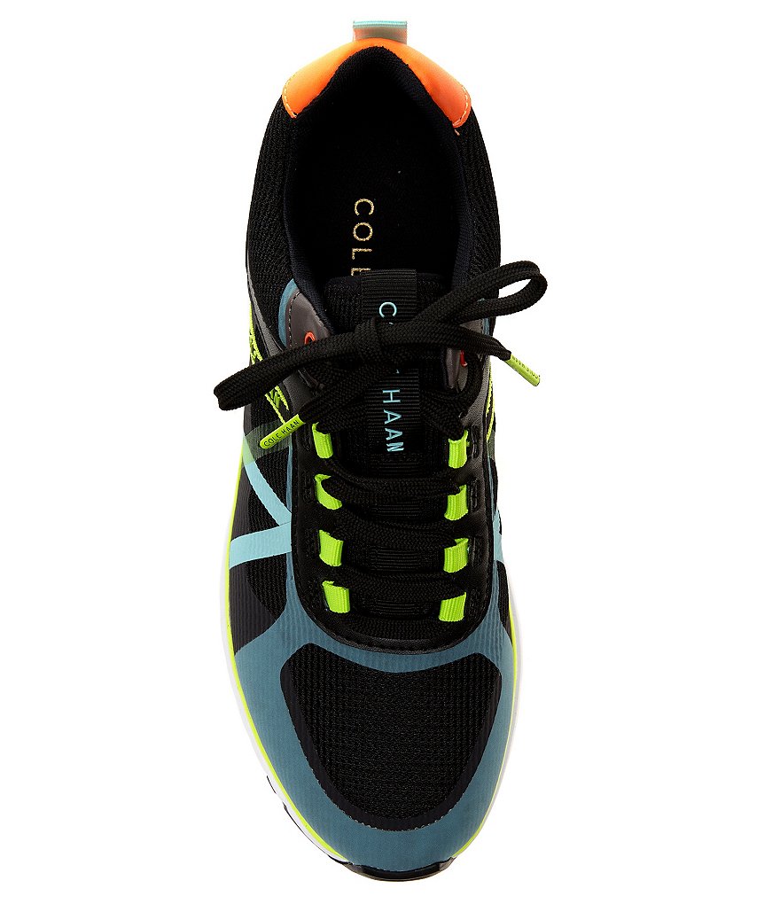 Cole Haan All Terrain Leather Mesh Lace-Up Sneakers