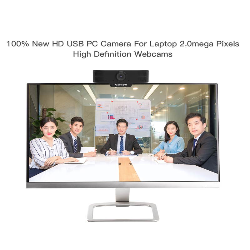 New Vstarcam Full HD 1080P Webcam CU1 IP Camera HD USB PC Camera for Laptop 2.0 mega pixels High Definition Webcams