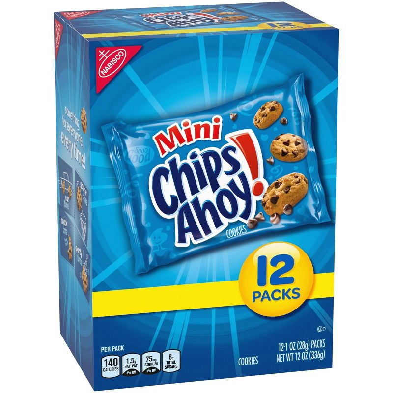 Chips Ahoy! Mini Chocolate Chip Cookies Munchpack - 12oz/12pk
