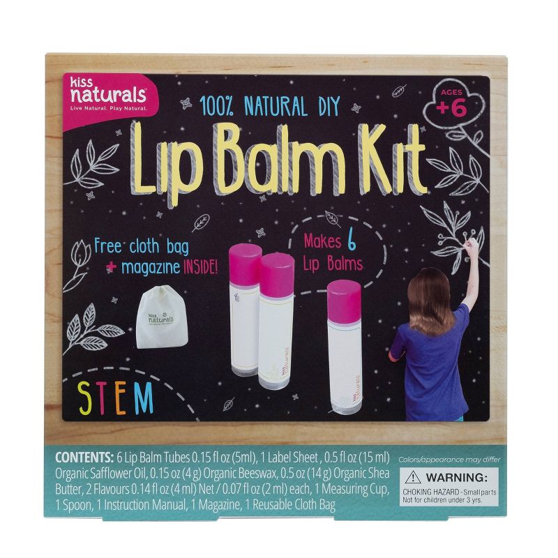 Kiss Naturals DIY Lip Balm Making Kit