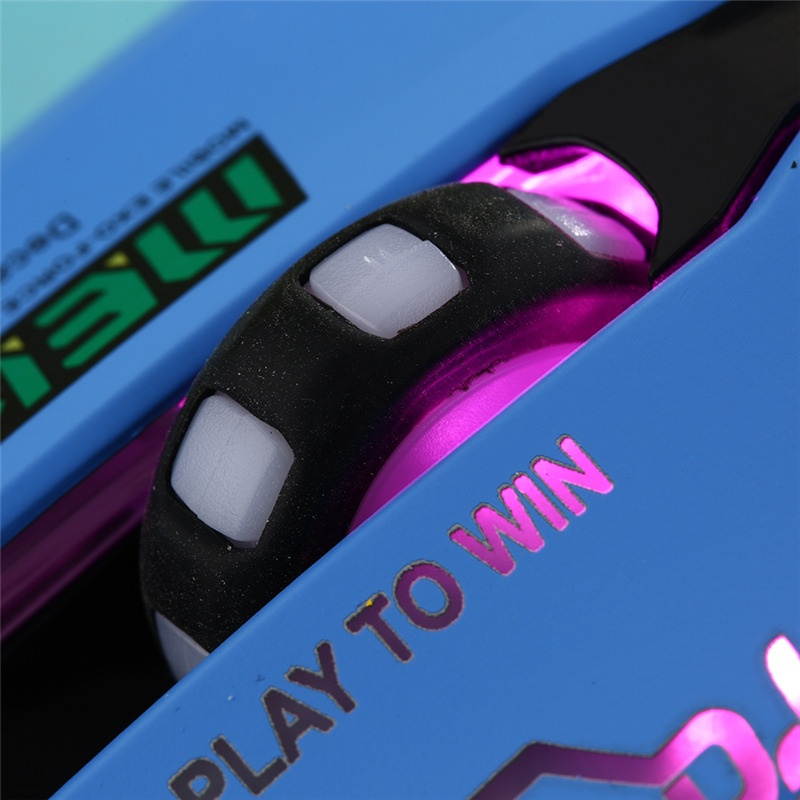 6 Buttons Gaming Breathing LED Backlit Gaming Mice D.VA Reaper Wired USB Computer Mouse for PC& Mac Overwatch Gamers
