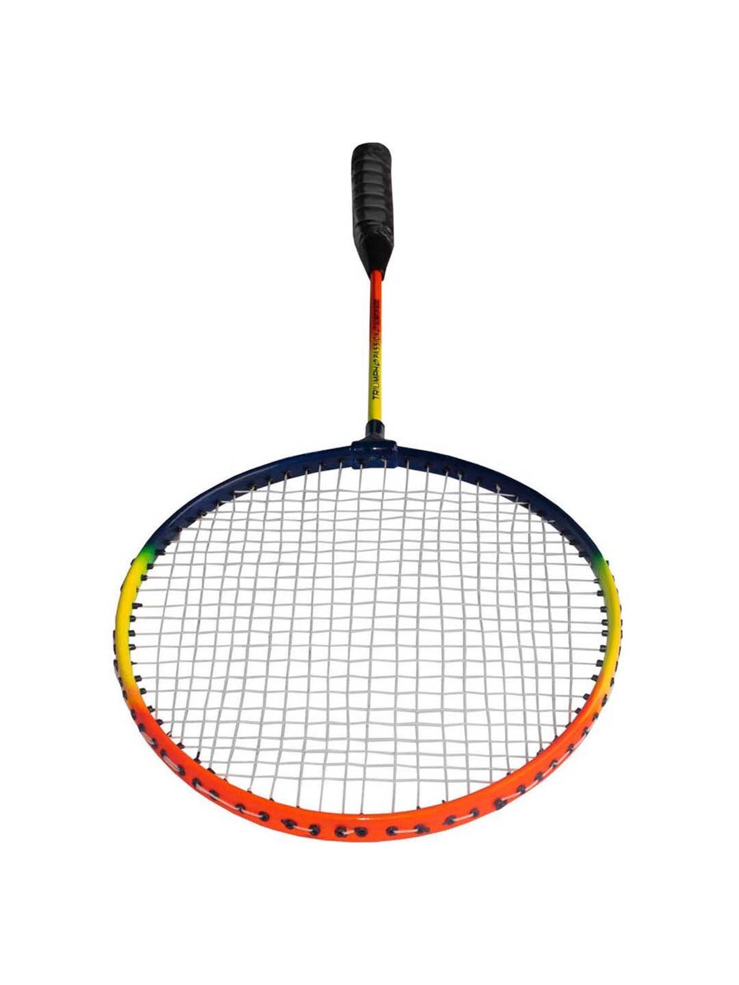 Triumph Multicolored Badminton Racquet with Champion 350 Shuttlecock for Men (6Pcs)