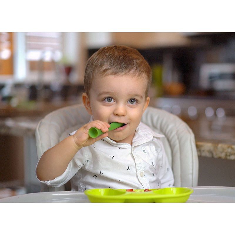 Olababy Advanced Training Set with Silicone Steam Bowl & Training Spoon