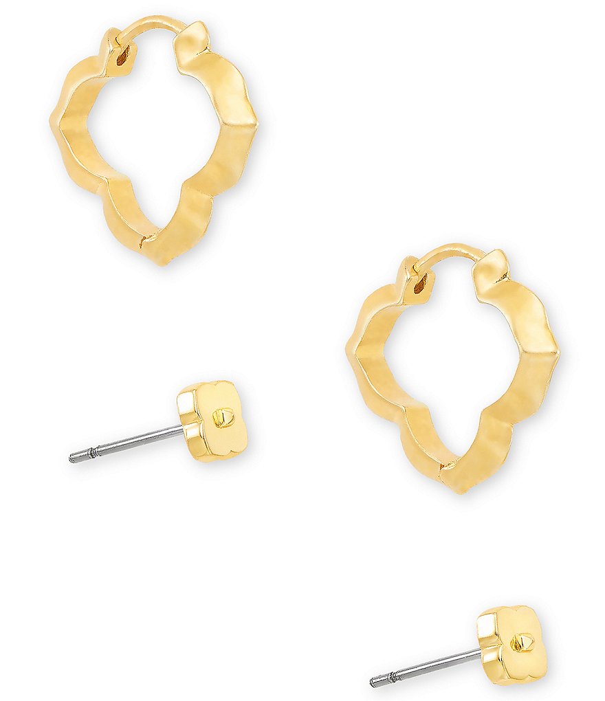 Kendra Scott Abbie Stud & Huggie Earring Set