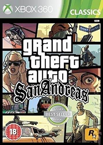 gta san andreas (xbox 360) by rockstar