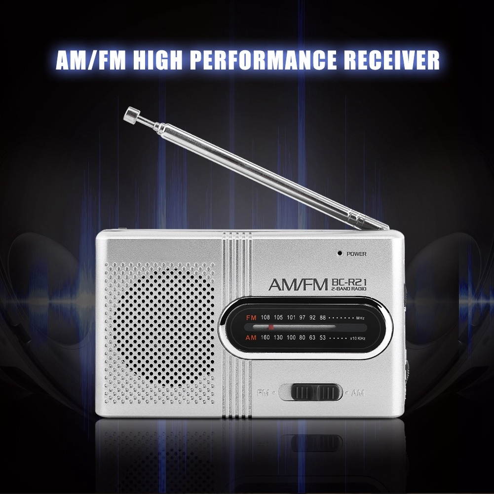 Universal Portable AM/FM Mini Radio Stereo Speakers Receiver Music Player