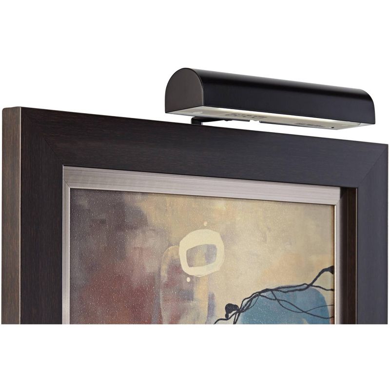 Concept Lighting Concept 11 1/2" Wide Black Cordless-Remote LED Picture Light