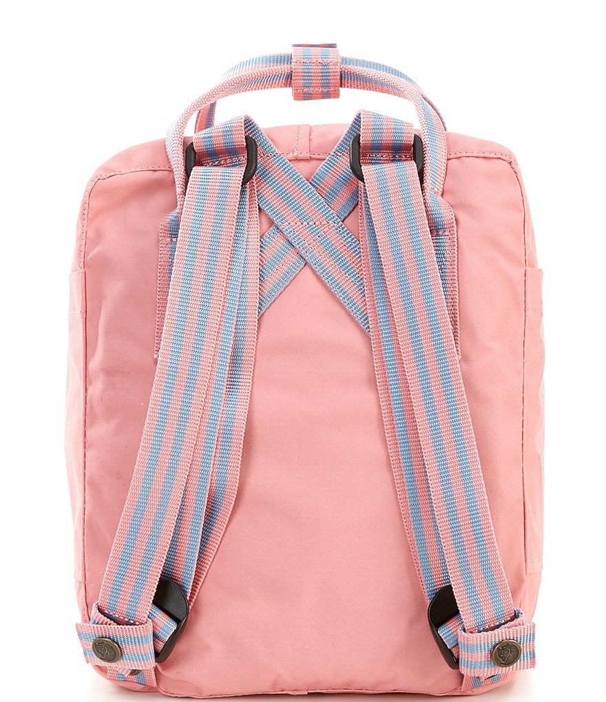 Fjallraven Contrast Handle Mini Kanken Water-Resistant Backpack