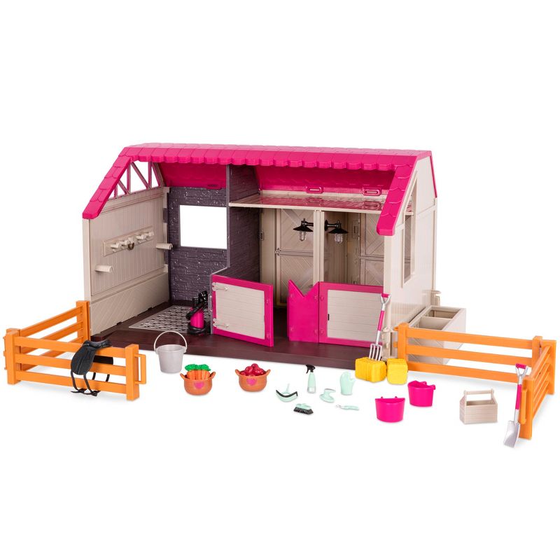 Lori Horse Haven - Barn & Stable for 6-inch Mini Dolls