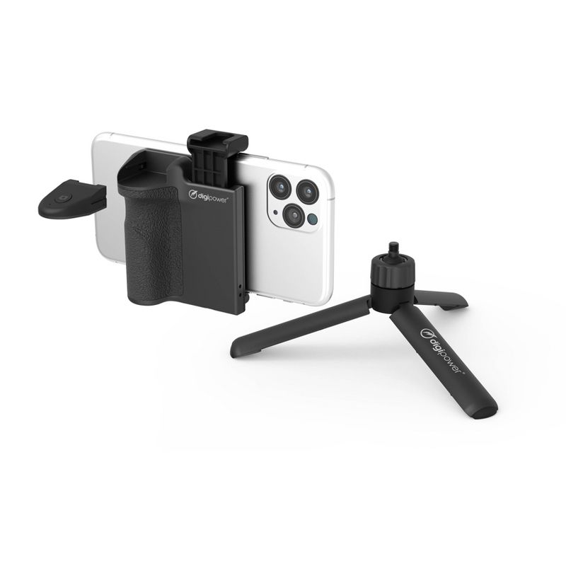 Digipower Go Viral Smartphone Video Grip in black (TP-RGH10)