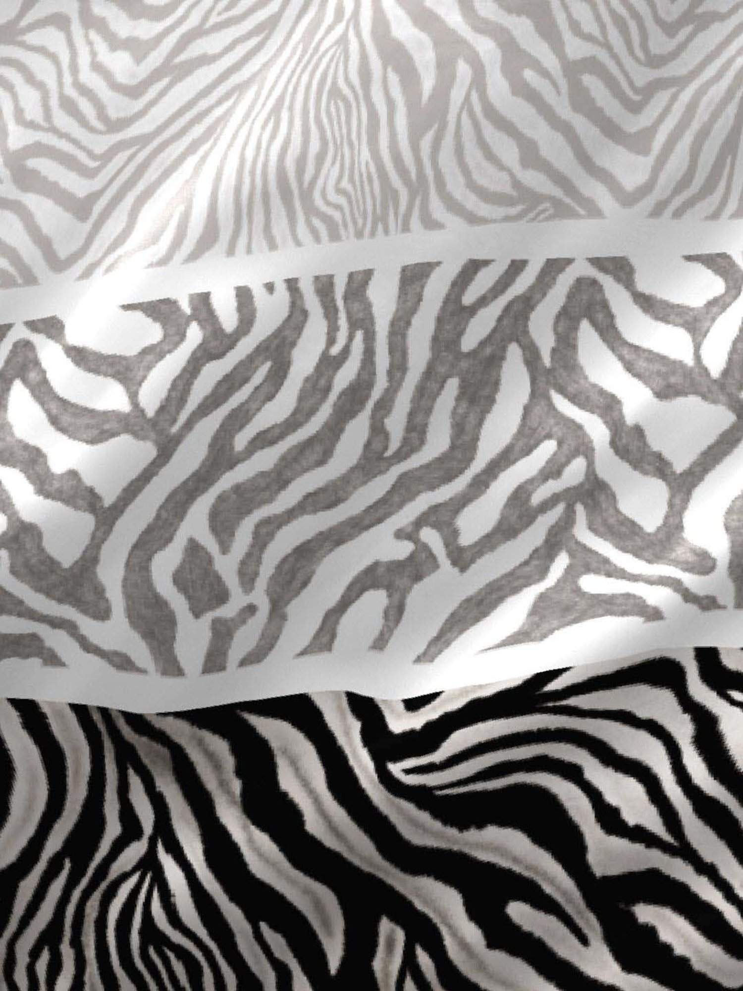 Boutique Living Untamed Black Cotton 270 TC King Size Bed Sheet with Pillow Cover