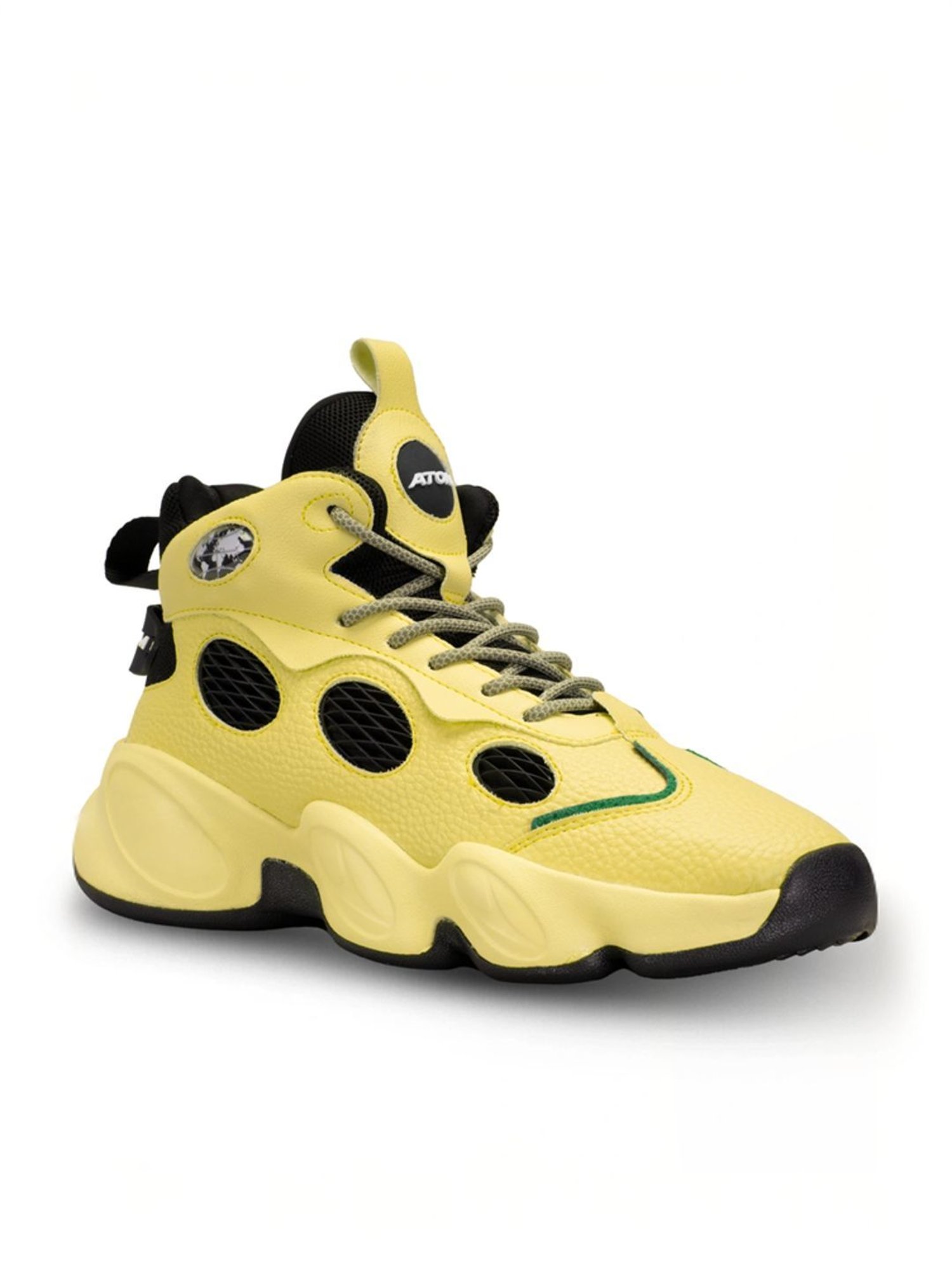Atom Men's Supernova Yellow Running Shoes