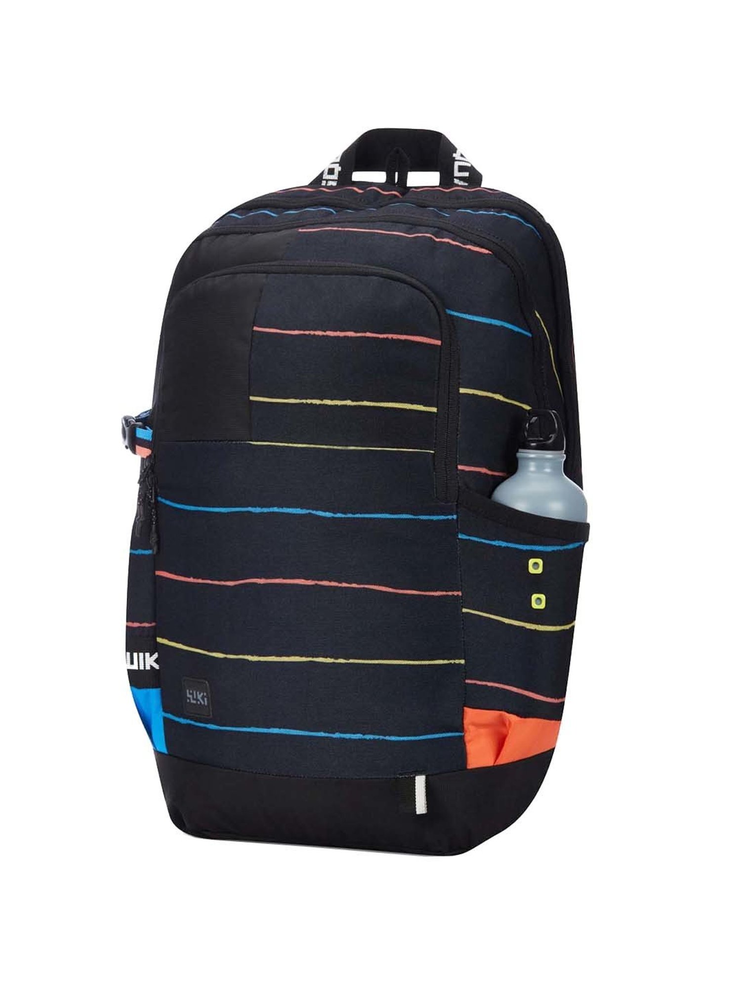 Wiki 40 Ltrs Black Medium Backpack
