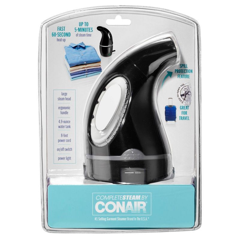 Conair Portable Garment Steamer Black GS2BB