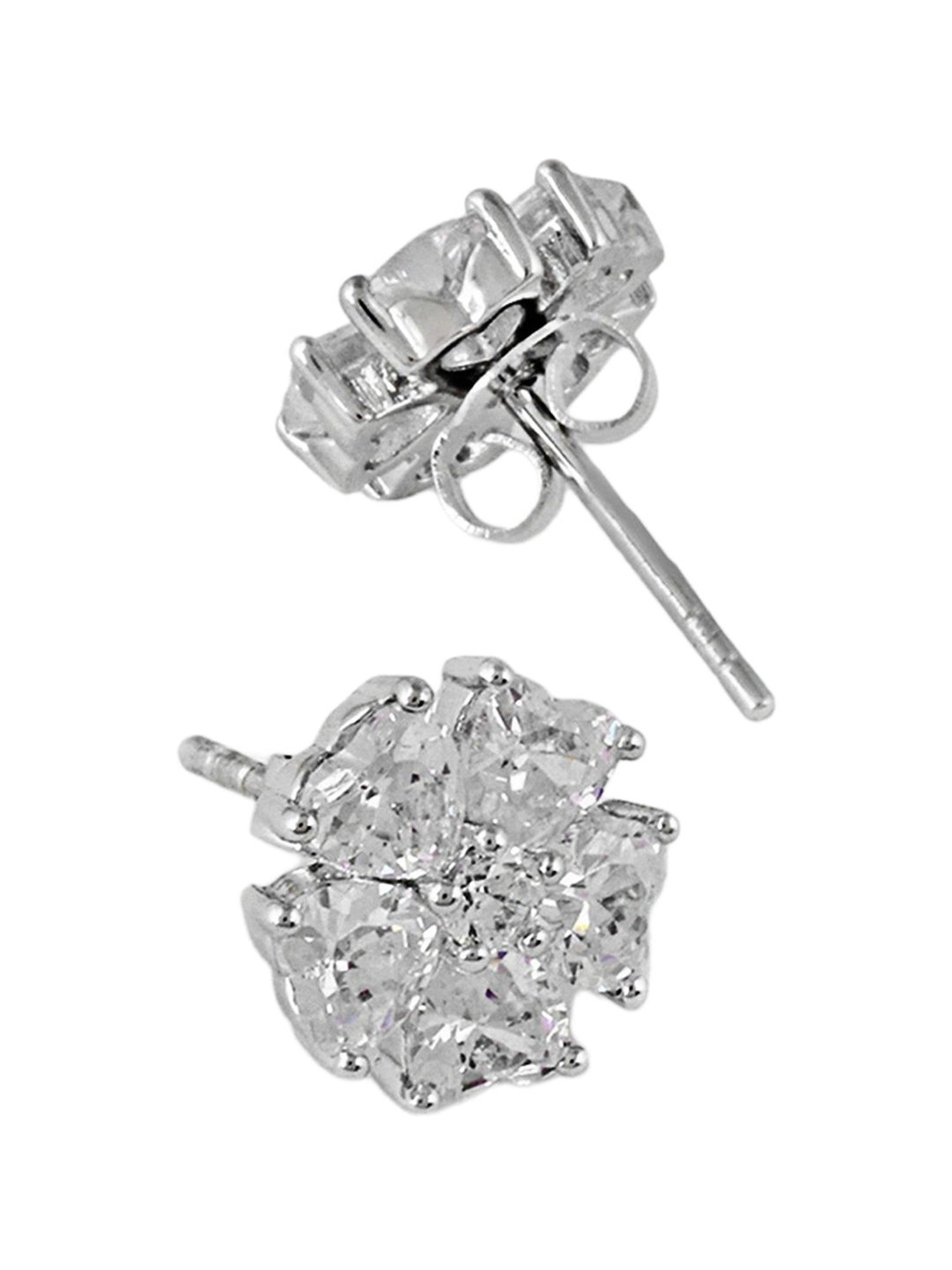 The Real Effect London 800 Silver Earrings for Women