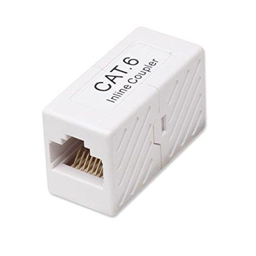 Steren Cat6 In Line Coupler - White (310-040Wh)