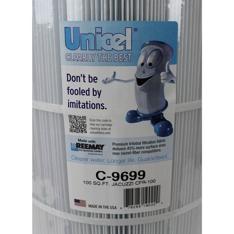 4) NEW Unicel C-9699 Jacuzzi Spa Replacement 100 Sq Ft Filter Cartridges FC-1490