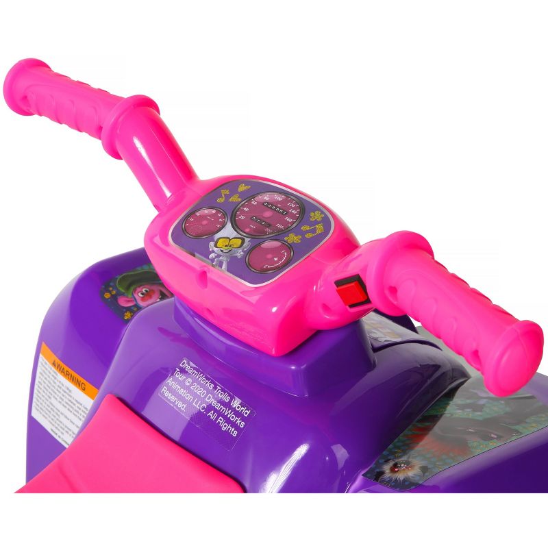 Dynacraft 6V Trolls Quad Powered Ride-On