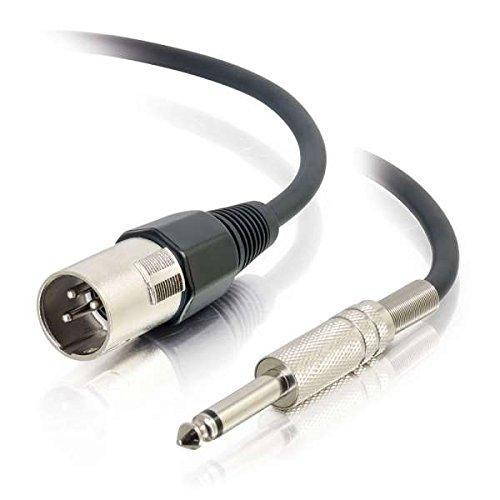 C2G 40040 Pro-Audio XLR Female to 1/4 Inch Male Cable, Black (3 Feet, 0.91 Meters)