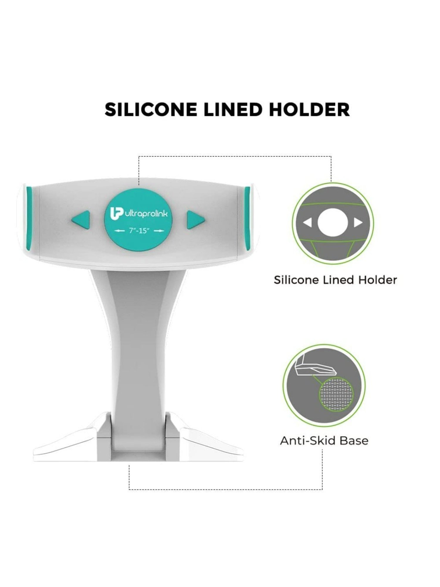 GRIPP Magic Stand Compatible for All Mobile Phones Devices (Black)