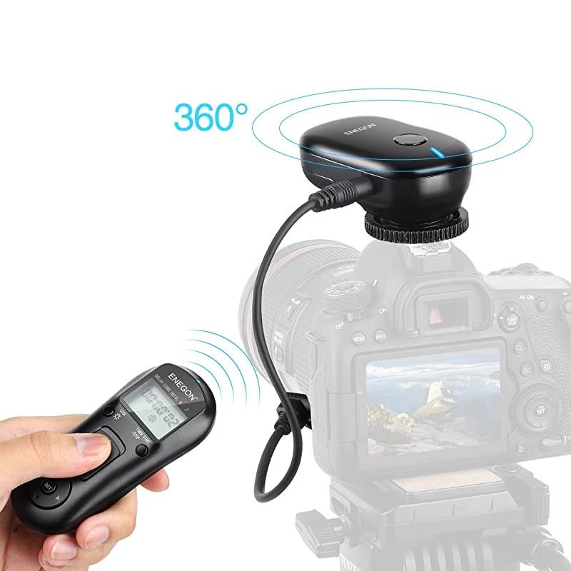 Wireless Remote Shutter Release Control Timer with Cord for a7 III a7 II a7 a7R III a9 a6000 a6300 a5000 a5100 RX100 III RX10M2 Replace for Sony RMSPR1