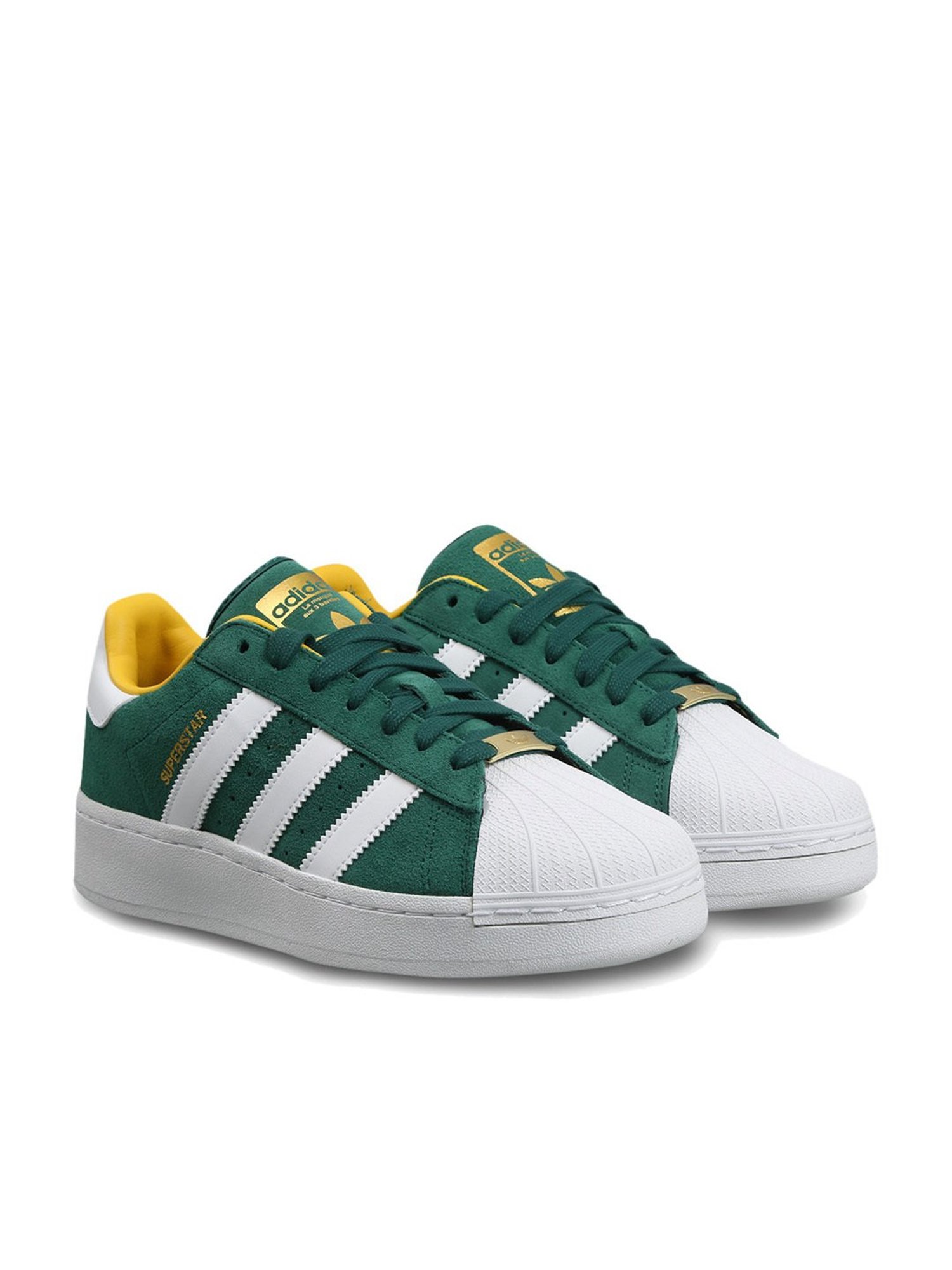 Adidas Originals Men's SUPERSTAR XLG Green Casual Sneakers
