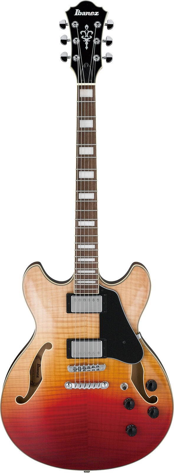 Ibanez AS73FMTAF AS Artcore Hollow Body Transparent Autumn Fade
