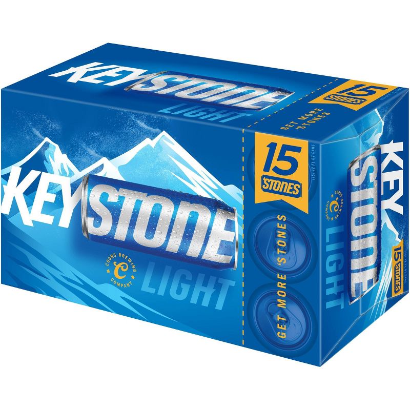Keystone Light Beer - 15pk/12 fl oz Cans