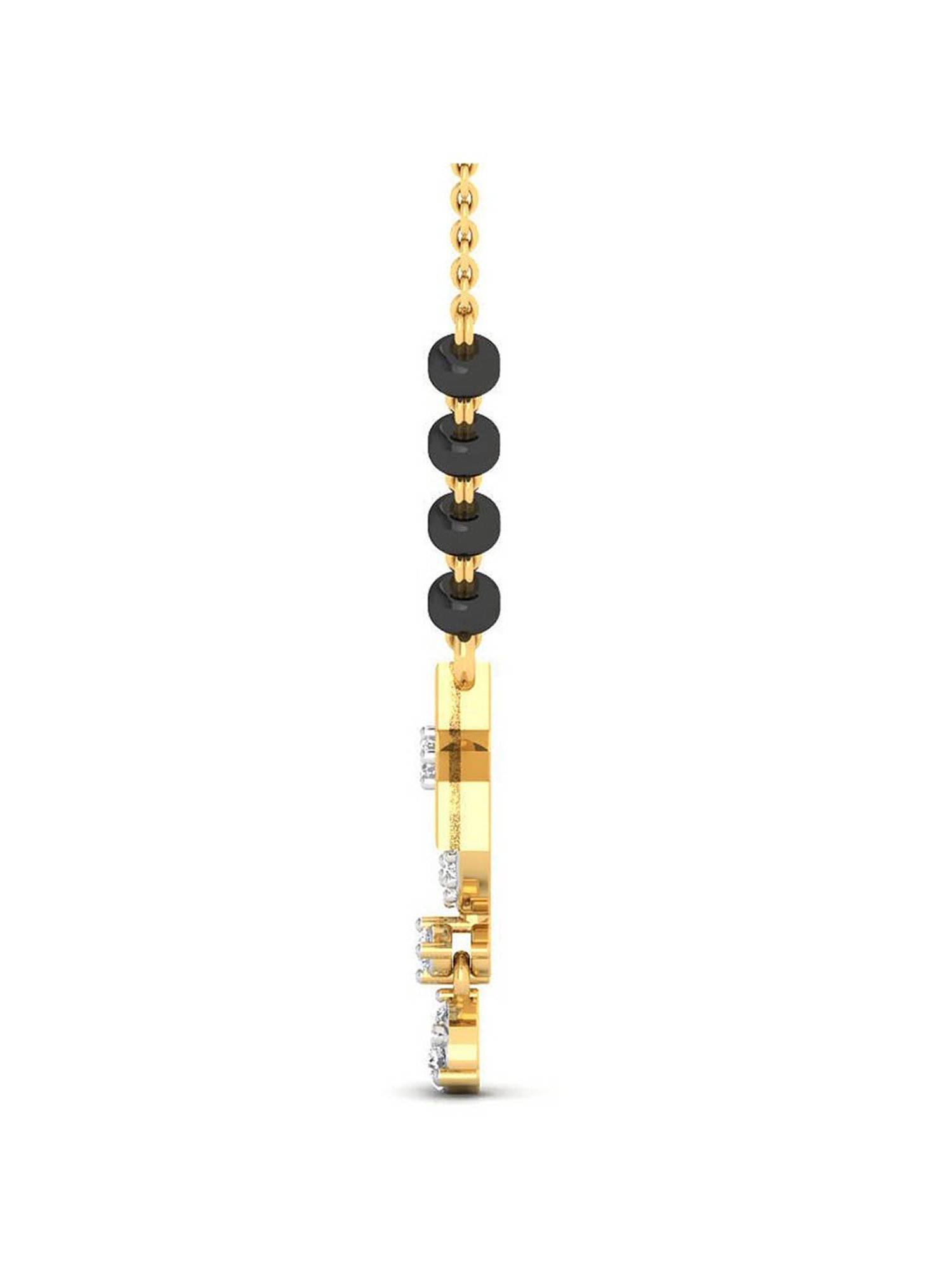 Waman Hari Pethe Jewellers 18k Gold & Diamond Mangalsutra for Women