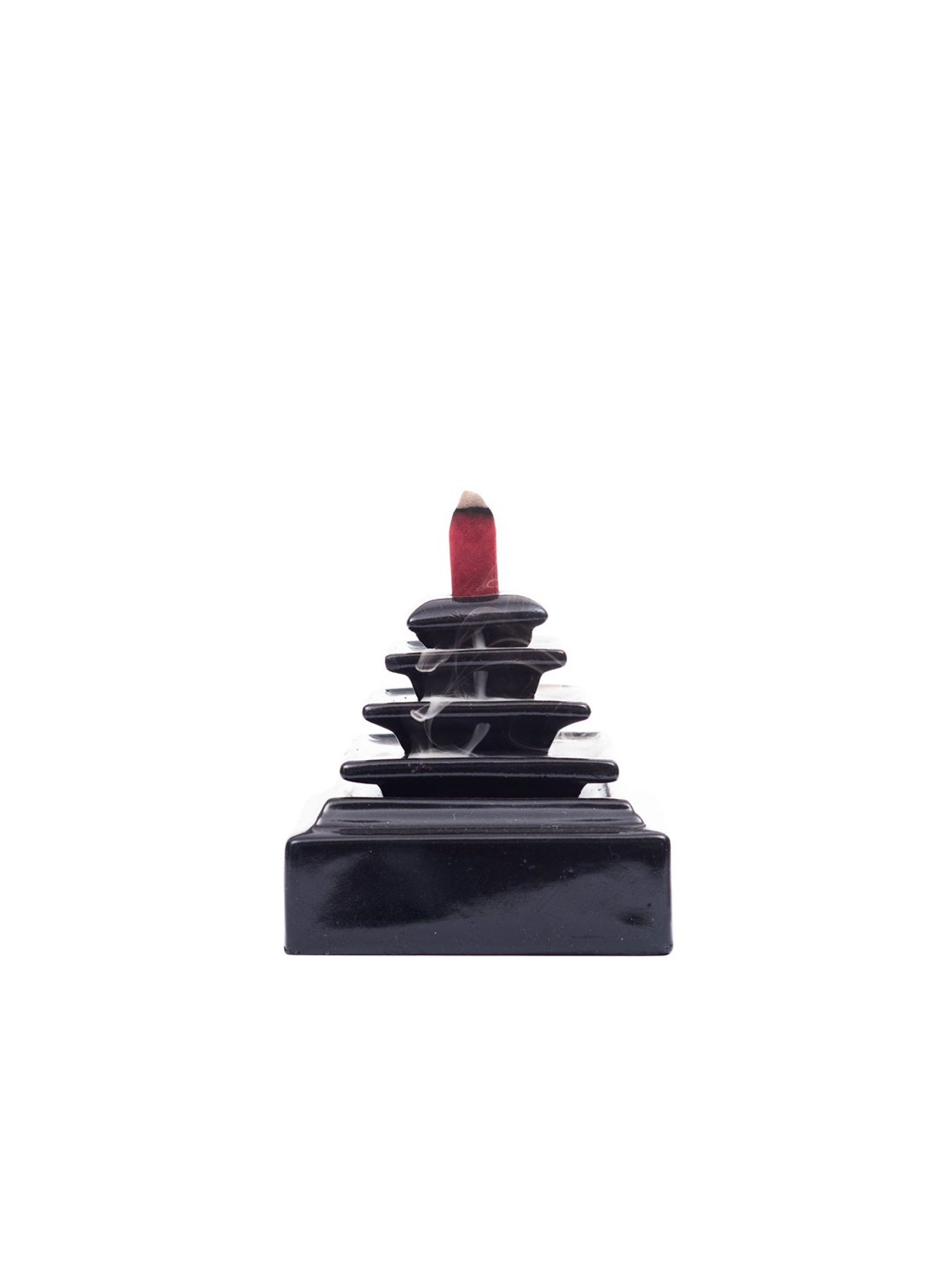 eCraftIndia Falling Waterfall style Smoke Fountain with 10 Backflow Cones Decorative Incense Holder