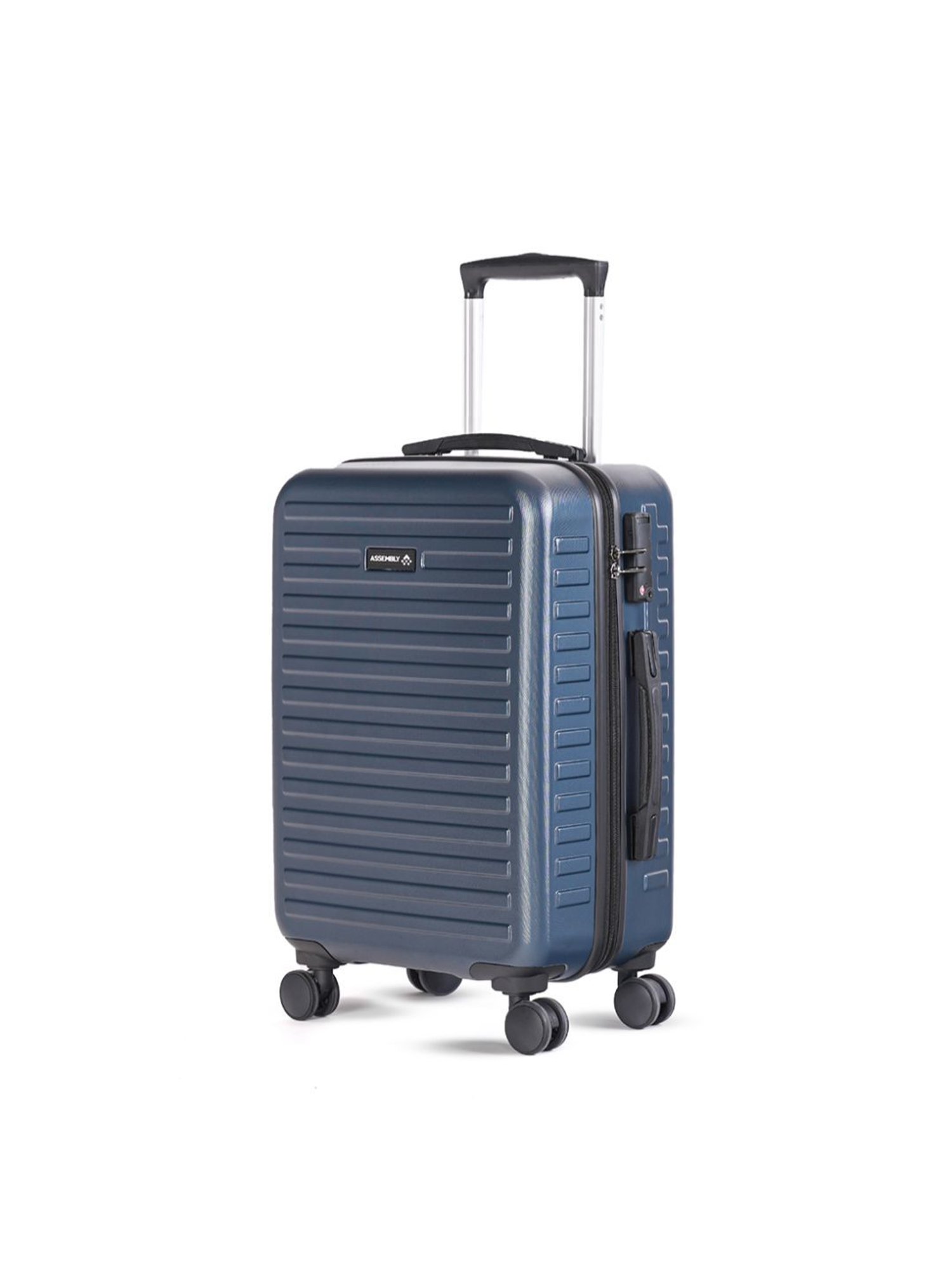 Assembly Blue Textured Trolley Set of 2 - 20 inch & 28 inch