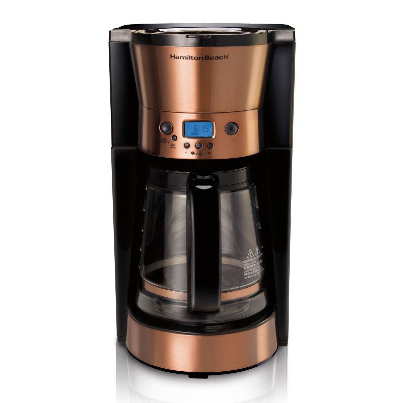 Hamilton Beach 12-Cup Coffee Maker - Copper