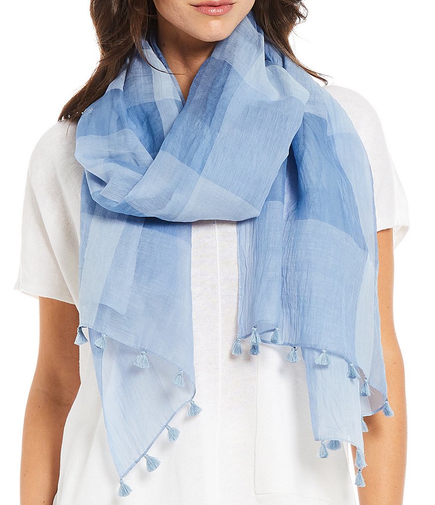 Echo Hammered Silk Oblong Scarf