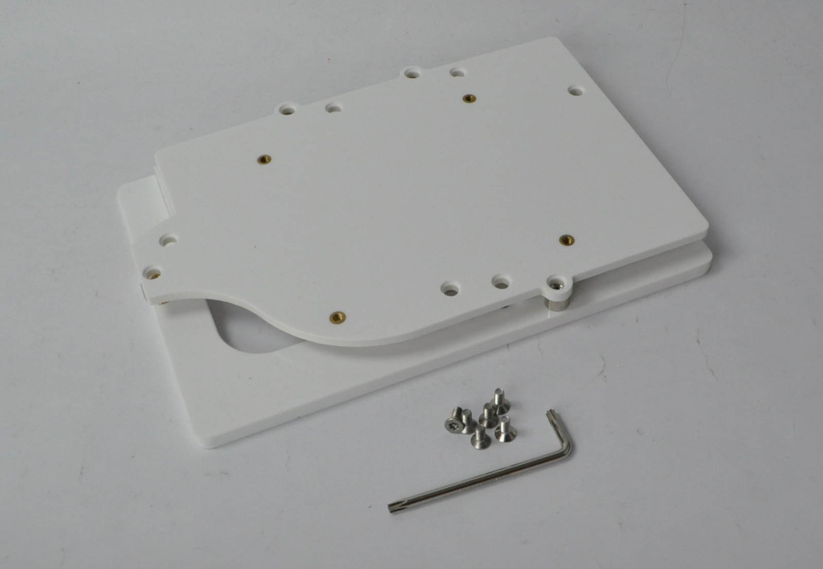 Nexus 7 VESA Mount Anti-theft Security Enclosure,Clear Acrlyic material for POS, Kiosk, Store Display, Square Card Reader