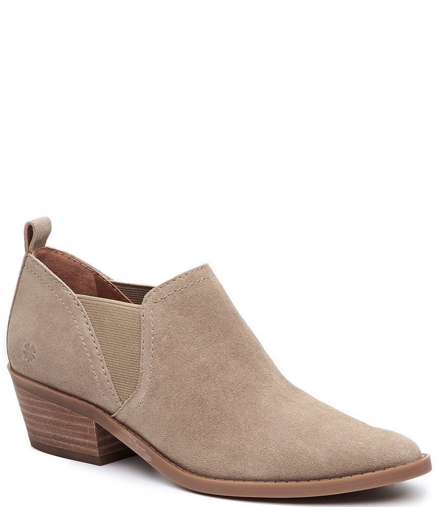 Lucky Brand Fallo Leather Booties